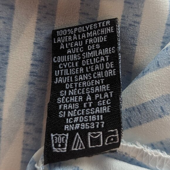 Sanctuary Size Medium Blue and White Striped Tunic - Picture 8 of 10